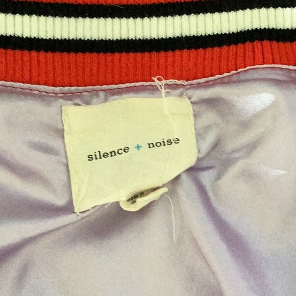 Satin baseball jacket - Picture 4 of 5